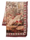 Pierre-louis Mascia Scarf Aloeuw Cm 135x195 Accessories In Brown