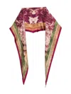 Pierre-louis Mascia Pierre Louis Mascia Printed Silk Foulard In Multi