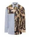 Pierre-louis Mascia Pierre Louis Mascia Cotton And Silk Shirt In Multicolor