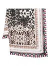 Pierre-louis Mascia Animal-print Silk Scarf In Multi