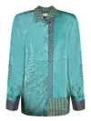 Pierre-louis Mascia Pierre Louis Mascia Printed Silk Shirt