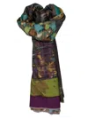 Pierre-louis Mascia Artistic Printed Scarf In Multi
