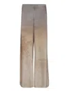 Pierre-louis Mascia Pierre Louis Mascia Women Wide Leg Trousers Adastrgum In Beige