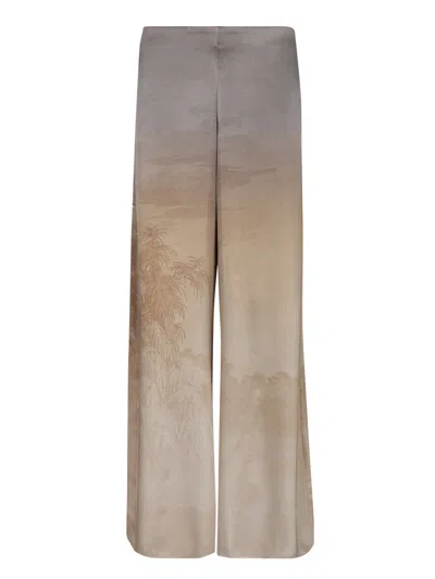 PIERRE-LOUIS MASCIA BEIGE DEGRADE PANTS