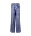 Pierre-louis Mascia Pierre Louis Mascia Women Wide Leg Trousers Aloe In Blue