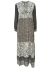 Pierre-louis Mascia Brule Maxi Dress In Blue