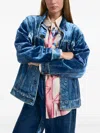 Pierre-louis Mascia Buttoned-fastening Jacket In Blue