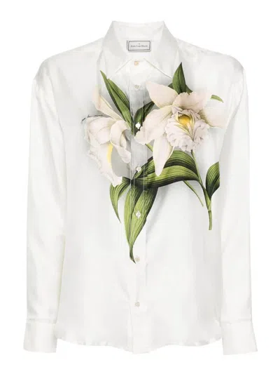 Pierre-louis Mascia Aloe Shirt In White