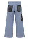 Pierre-louis Mascia Cargo-pocket Trousers In Blue