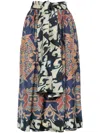 Pierre-louis Mascia Cialda Midi Skirt In Blue