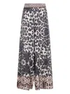 Pierre-louis Mascia Cialda Palazzo Pants In Animal Print