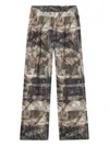 Pierre-louis Mascia Cialda Silk Printed Trousers In Multi
