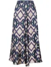 Pierre-louis Mascia Cialda Skirt In Blue