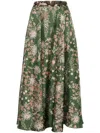 Pierre-louis Mascia Cialda Skirt In Green