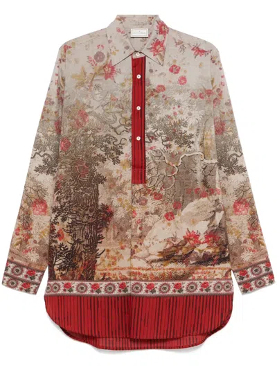 Pierre-louis Mascia Dantes Shirt In Grey