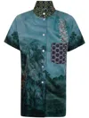 Pierre-louis Mascia Short-sleeved Shirt In Multi
