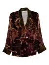 Pierre-louis Mascia Pierre Louis Mascia Double-breasted Jacket In Brown