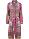 Pierre-louis Mascia Double Print Coat Clothing