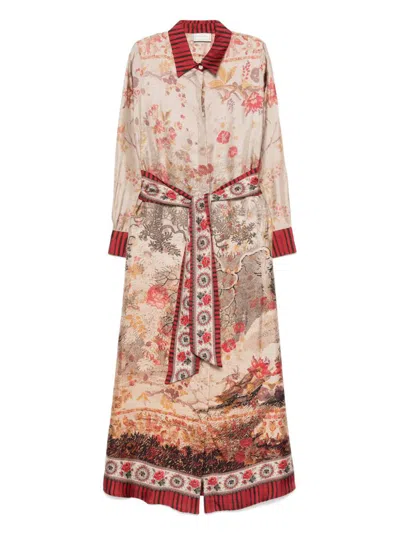 Pierre-louis Mascia Dresses Bordeaux In Multi