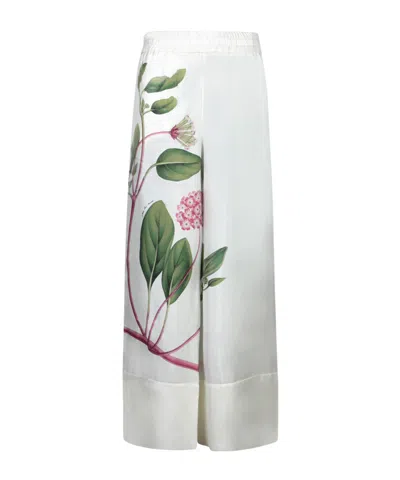 PIERRE-LOUIS MASCIA FLORAL-PRINT TROUSERS