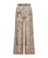 Pierre-louis Mascia Elastic Waist Casual Pants In Multi