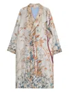 Pierre-louis Mascia Enekam Double-breasted Coat In Neutral