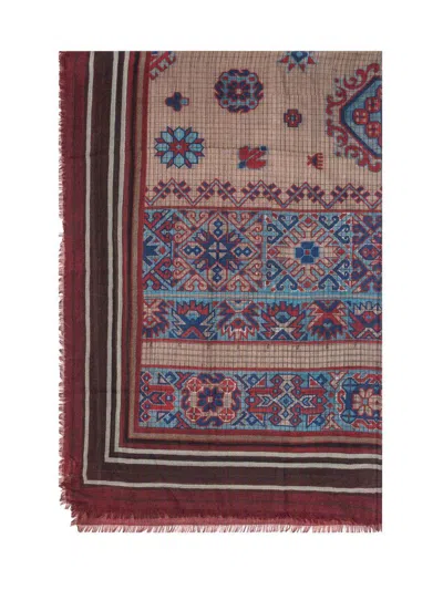Pierre-louis Mascia Pattern Scarf In Multi