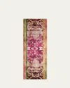 Pierre-louis Mascia Fancy Multi-patterned Silk Twill Scarf