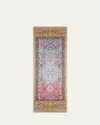Pierre-louis Mascia Fancy Multi-patterned Silk Twill Scarf