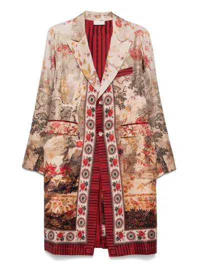 PIERRE-LOUIS MASCIA FLORAL COAT