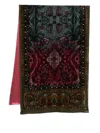 Pierre-louis Mascia Floral-motif Scarf In Brown