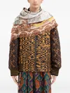Pierre-louis Mascia Floral-paisley Print Fringed Scarf In Multi