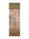 Pierre-louis Mascia Floral-pattern Rectangular-shape Scarf In Multi