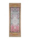 Pierre-louis Mascia Floral-pattern Rectangular-shape Scarf In Multi