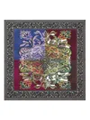 Pierre-louis Mascia Floral-pattern Scarf In Gray