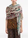 Pierre-louis Mascia Floral-pattern Scarf In Multi
