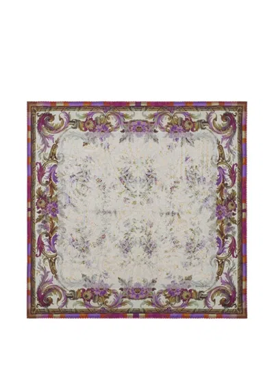 Pierre-louis Mascia Floral-pattern Scarf In Multi