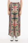 Pierre-louis Mascia Floral Patterned Silk Pants