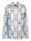 Pierre-louis Mascia Aloegotss Multicolor Blue Shirt In Blue