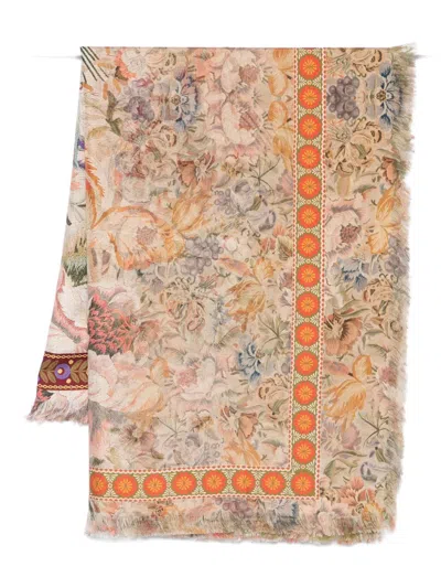 Pierre-louis Mascia Floral-print Scarf