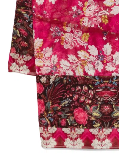 Pierre-louis Mascia Floral-print Scarf In Pink