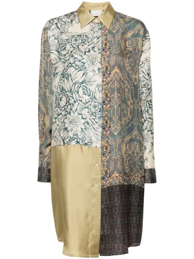Pierre-louis Mascia Hemd Mit Blumen-print In Multicolour