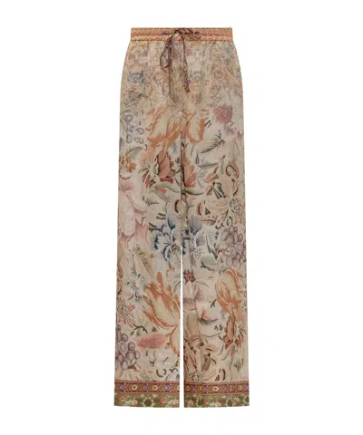 PIERRE-LOUIS MASCIA FLORAL-TAPESTRY TROUSERS