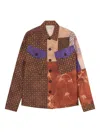 Pierre-louis Mascia Fourneous Jacket In Brown