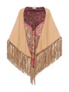 Pierre-louis Mascia Fringed Paisley Shawl In Neutral