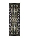Pierre-louis Mascia Geometric-pattern Silk Scarf In Black