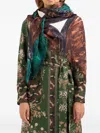 Pierre-louis Mascia Geometric-print Fringed-trim Scarf In Multi
