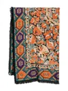 Pierre-louis Mascia Pierre Louis Mascia Printed Silk Scarf In Orange