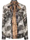 Pierre-louis Mascia Aloe Shirt In Brown