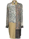 Pierre-louis Mascia Hemd Mit Blumen-print In Brown